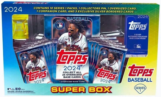 2024 Topps Series 1 Baseball Super Box