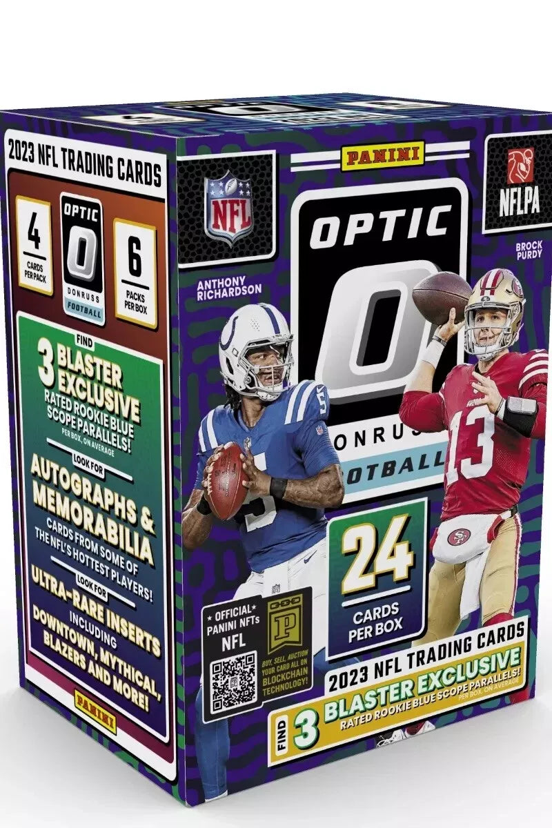 2023 Panini Donruss Optic Football Hobby Blaster Box