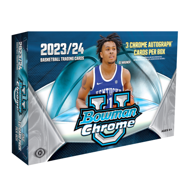 2023/24 Bowman University Chrome Basketball Delight Box