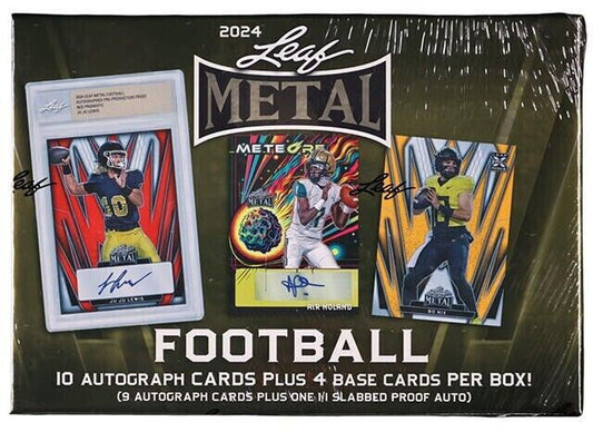 2024 Leaf Metal Football Jumbo Box Case(8)