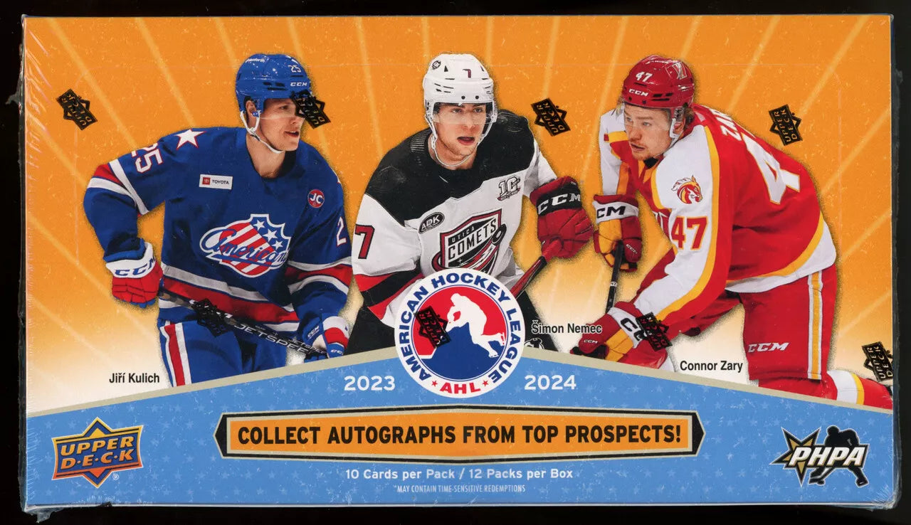 2023/24 Upper Deck AHL Hockey Hobby Box