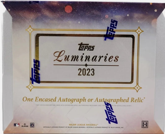 2023 Topps Luminaries Baseball Hobby Box Case(12)