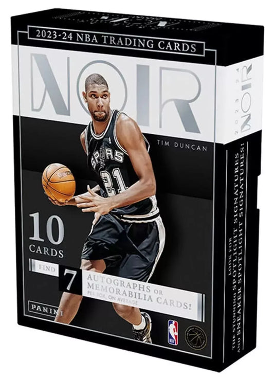 2023/24 Panini Noir Basketball Hobby (4) Box Case