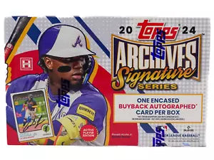 2024 Topps Archives Signature Series Baseball Box