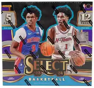 2023/24 Panini Select Basketball Hobby Box Case(12)