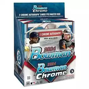 2024 Bowman Chrome Baseball Hobby Box Case(12)