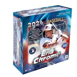 2024 Topps Chrome Update Series Baseball Mega Box