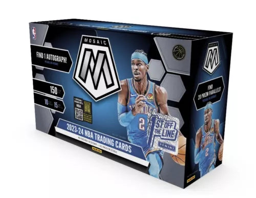 2023/24 Panini Mosaic Basketball 1st Off The Line Hobby Box