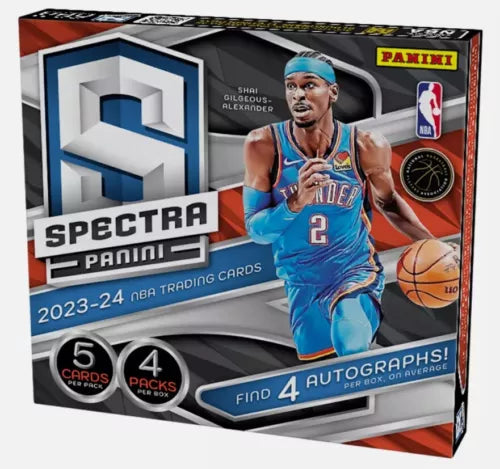 2023/24 Panini Spectra Basketball Hobby Box Case(8)