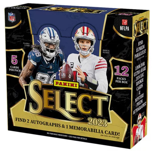 2023 Panini Select Football Hobby Box Case(12)