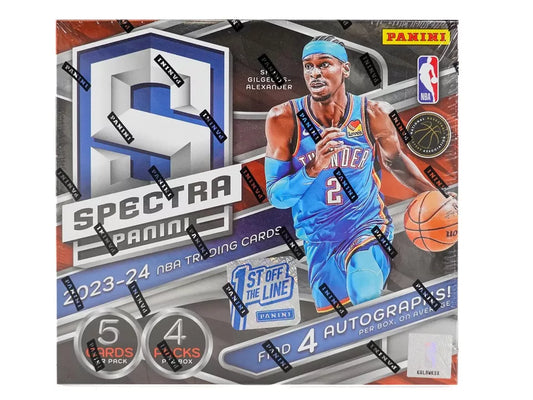 2023/24 Panini Spectra Basketball 1st Off The Line Hobby Box Case(8)