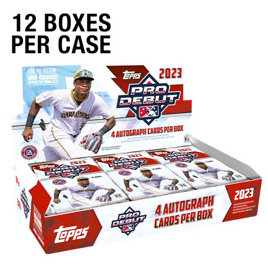 2023 Topps Pro Debut Baseball Hobby Box Case(12)