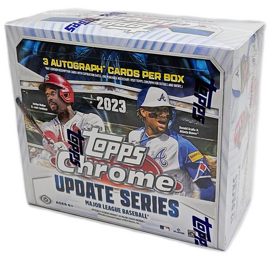 2023 Topps Chrome Update Series Baseball Hobby Jumbo Box