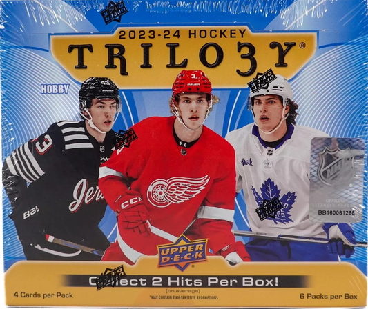 2023/24 Upper Deck Trilogy Hockey Hobby Box