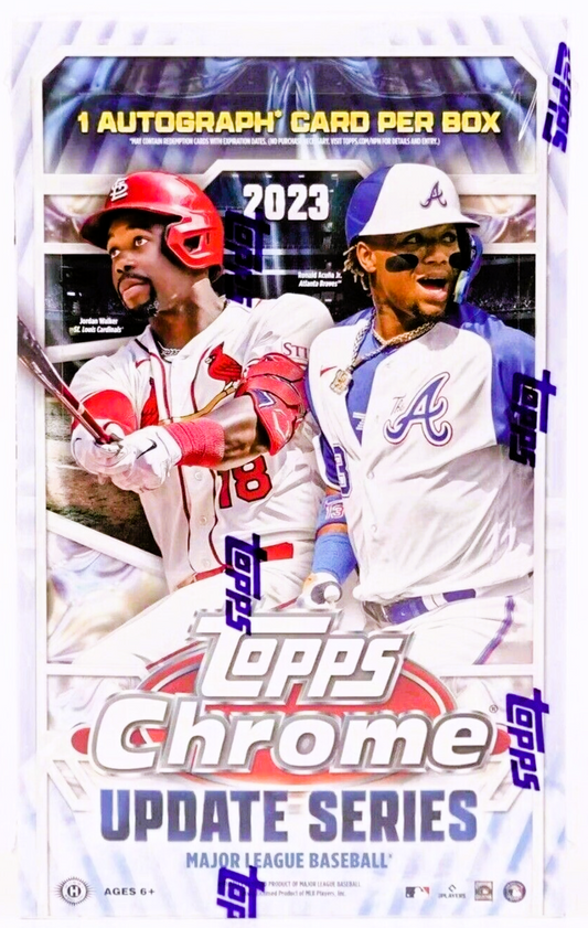 2023 Topps Chrome Update Series Baseball Hobby Box