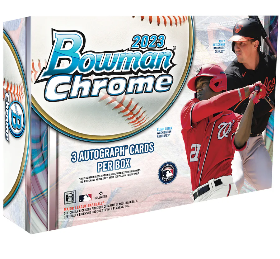 2023 Bowman Chrome Baseball HTA Choice Box